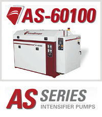 Accustream AS-60100 Waterjet Cutting Machine Intensifier Pump