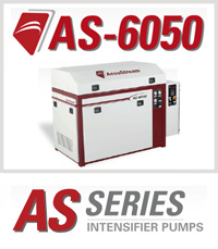 Accustream AS-6050 Waterjet Cutting Machine Intensifier Pump